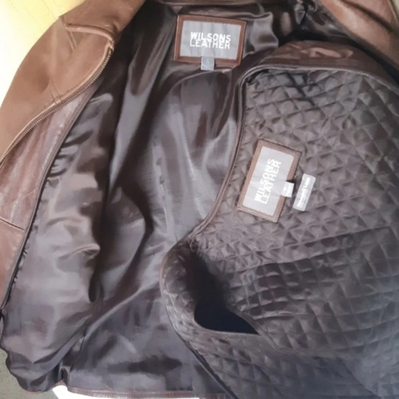 Womans Wilson's Leather Jacket - Picture 4 of 8